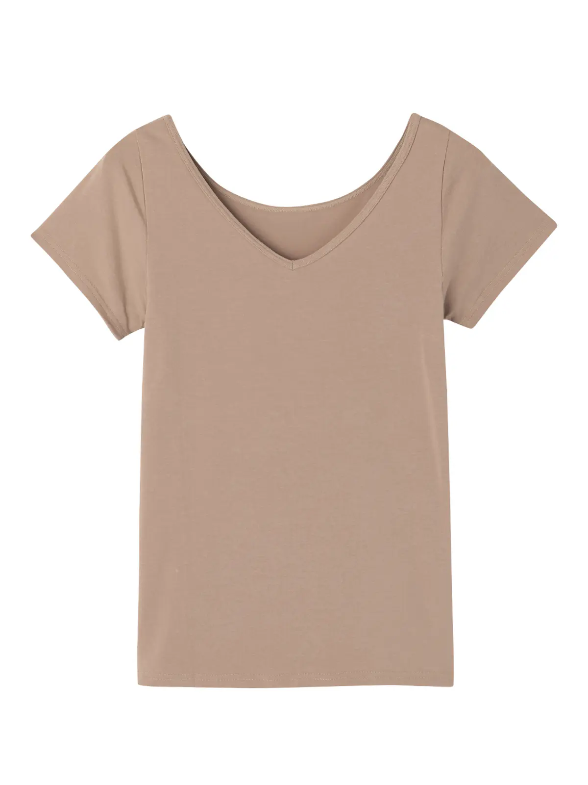 WEB限定/2WAYインナー/2分袖/ATSUGI/yuragini/汗取りパッド付き ベージュ M