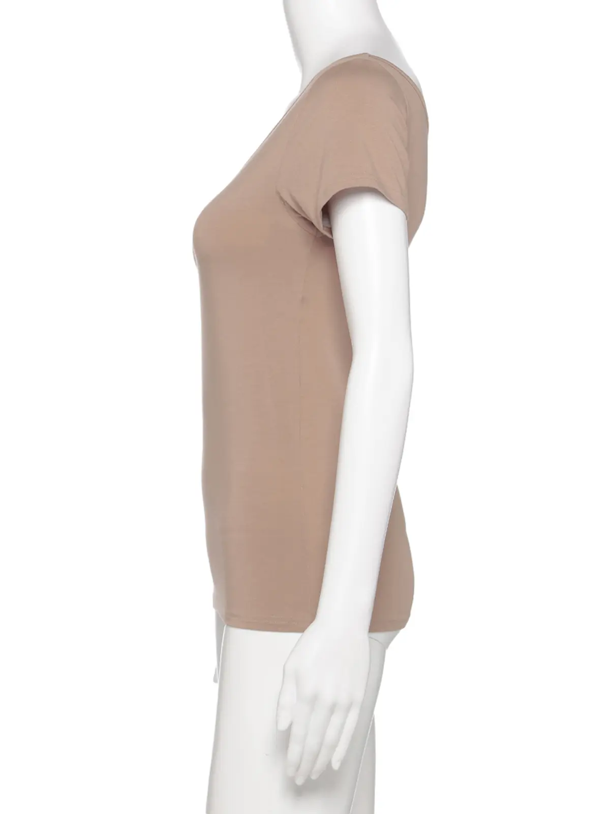 WEB限定/2WAYインナー/2分袖/ATSUGI/yuragini/汗取りパッド付き ベージュ M