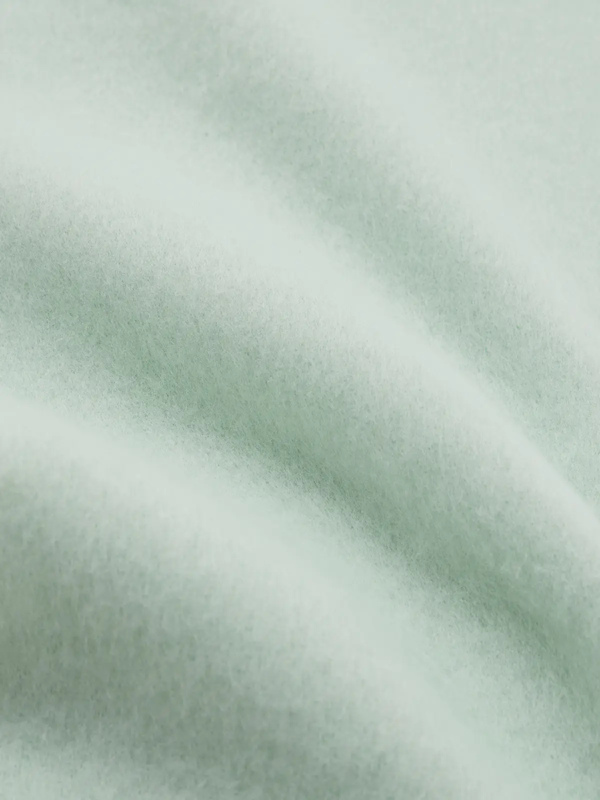マフラー/ハンドウォッシュ/フラッフィーポリエステル/無地 ミント F