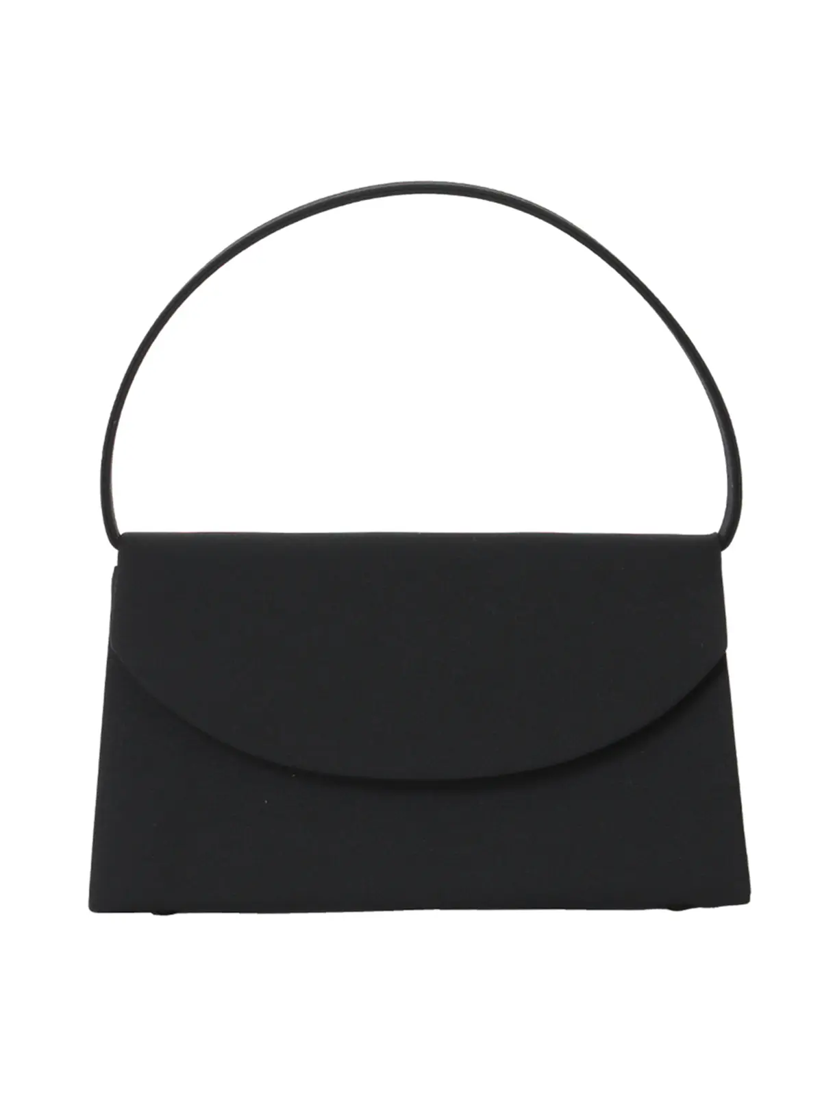 バッグ&数珠&ふくさ&パールネックレス/フォーマル/礼装4点セット ブラック F