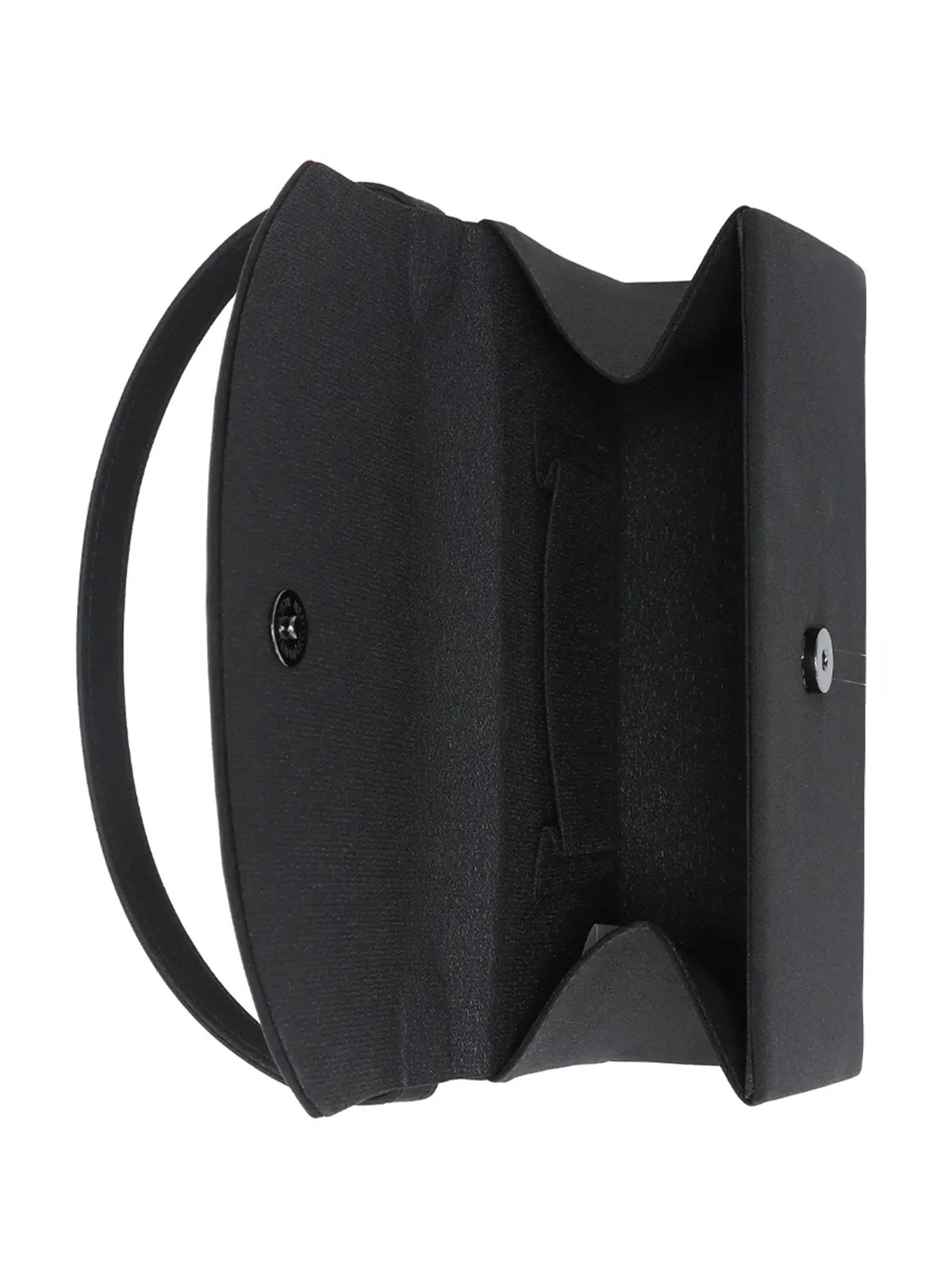 バッグ&数珠&ふくさ&パールネックレス/フォーマル/礼装4点セット ブラック F