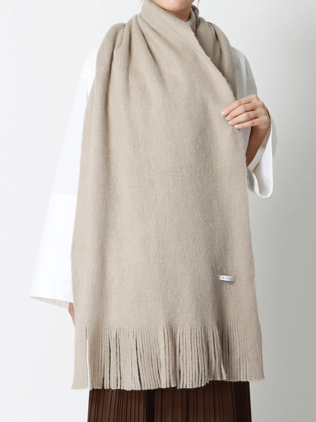 ラッセルストール/ハンドウォッシュ/アクリルポリエステル/無地 ベージュ F