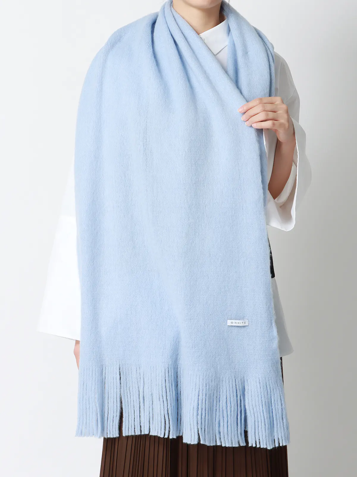 ラッセルストール/ハンドウォッシュ/アクリルポリエステル/無地 ブルー F