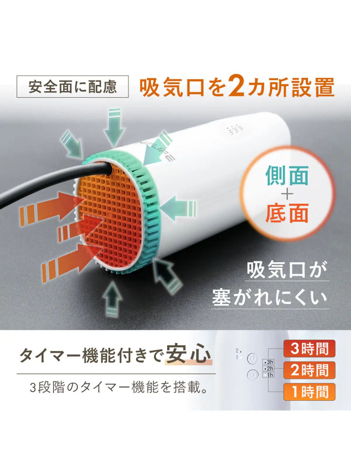 ▼WEB限定/NIPLUX /ふとん乾燥機E DRY ホワイト F