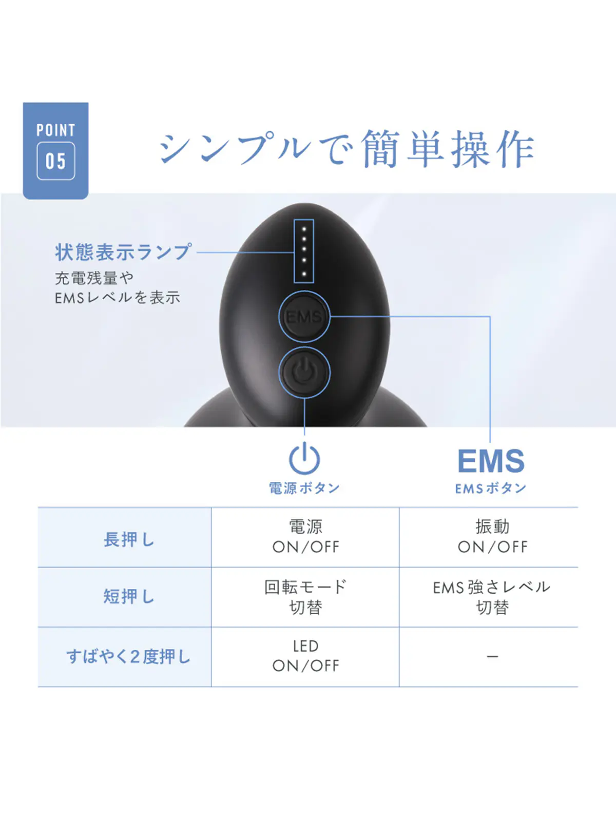 ▼WEB限定/NIPLUX /EMS HEAD SPA Pocket/EMSヘッドスパポケット ブラック F