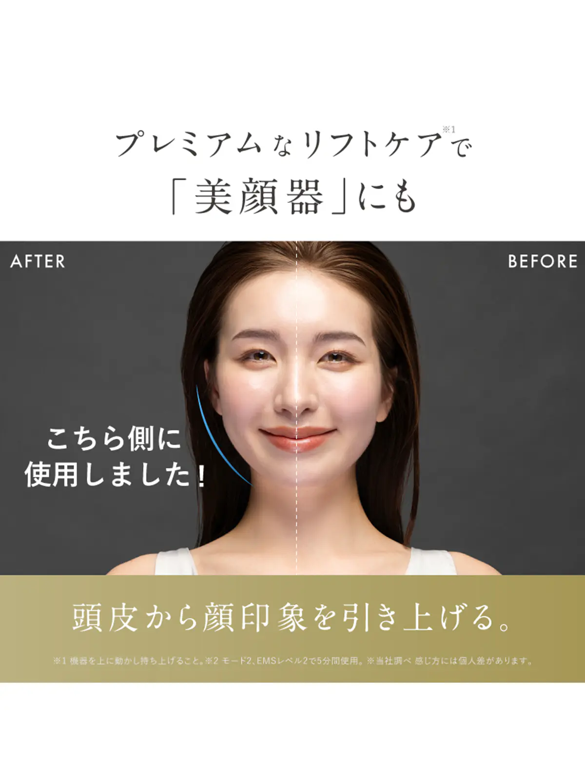 ▼WEB限定/NIPLUX /EMS HEAD SPA PREMIUM /EMSヘッドスパプレミアム ブラック F