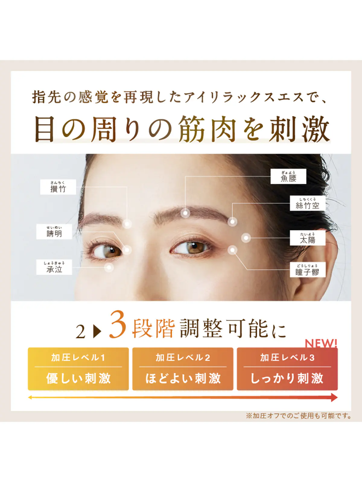 ▼WEB限定/NIPLUX /EYE RELAX S/アイリラックスエス ホワイト F