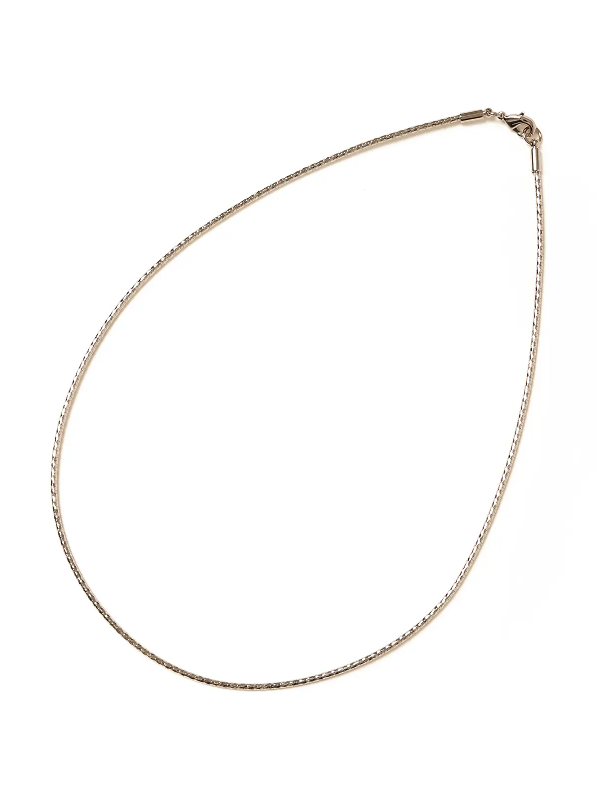 チョーカーネックレス/ワイヤーチェーン ゴールド F