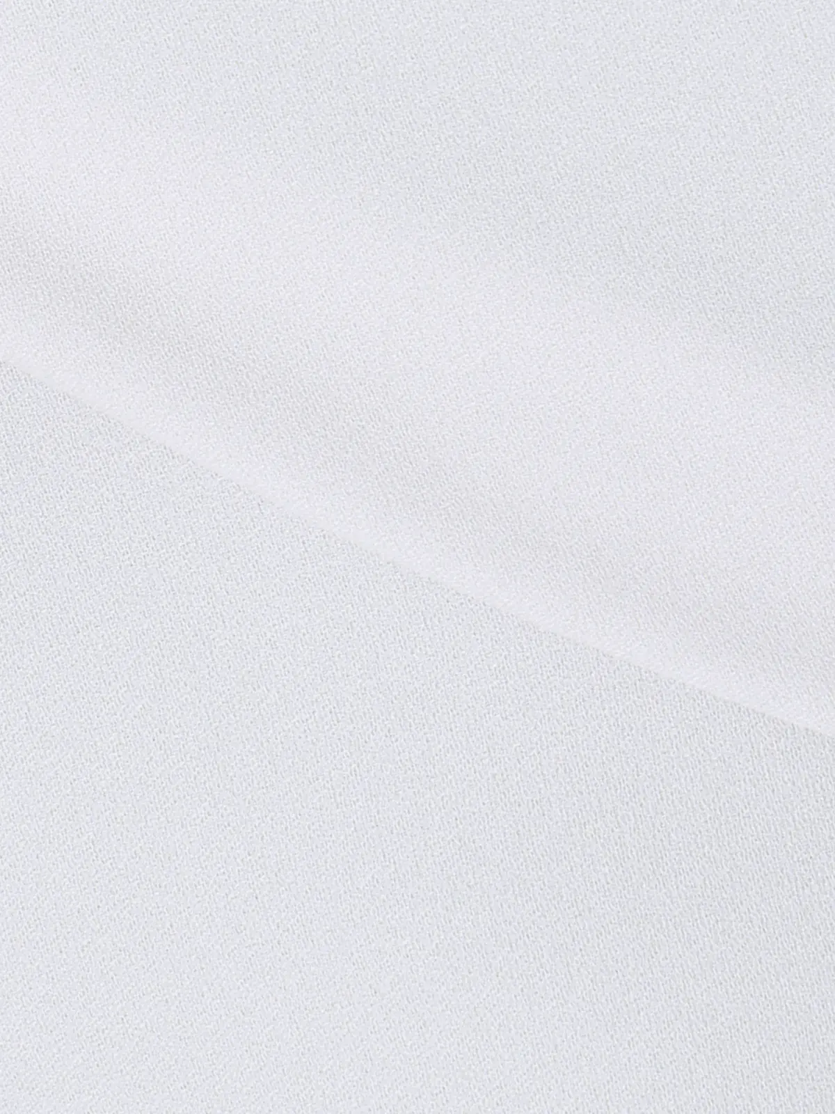 フロントタックブラウス／7分袖／ウォッシャブル／ジョーゼット／無地 ライトグレー 38(9号）