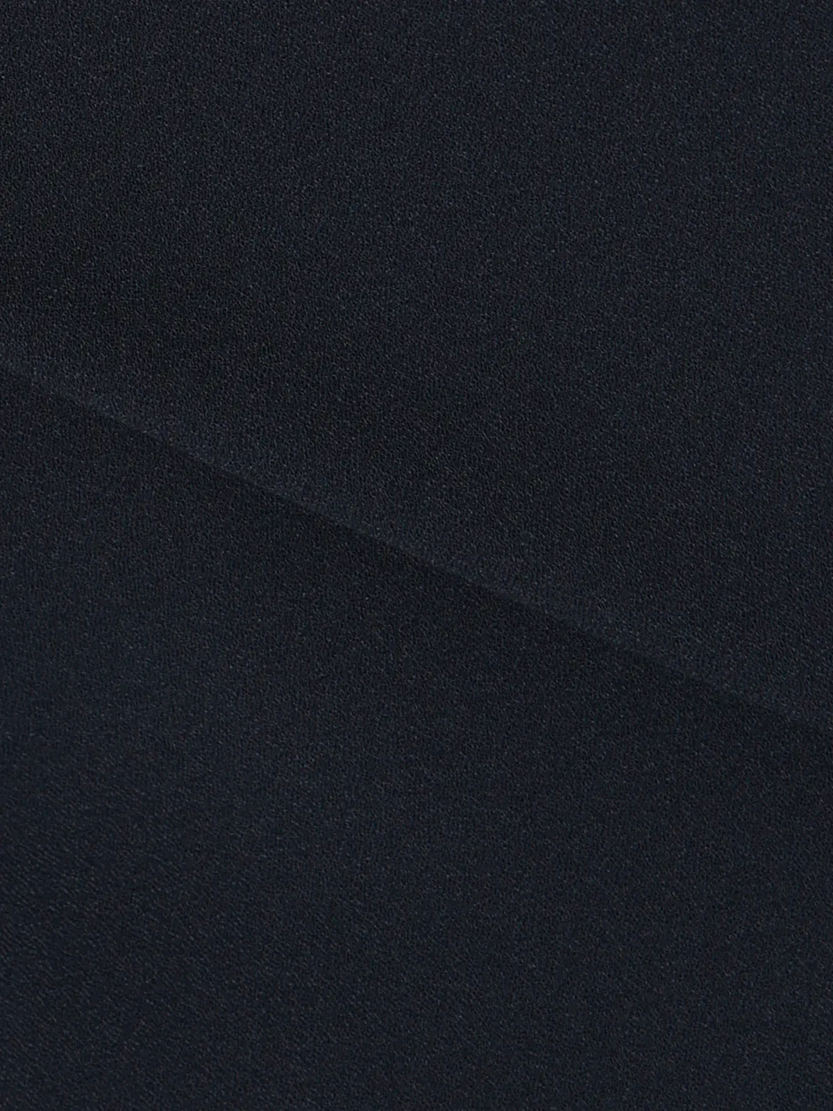 ボウタイブラウス／7分袖／ウォッシャブル／ジョーゼット／メタルパーツ ネイビー 38(9号）