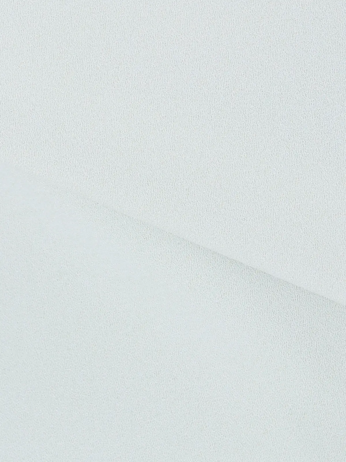 ボウタイブラウス／7分袖／ウォッシャブル／ジョーゼット／メタルパーツ ミント 38(9号）