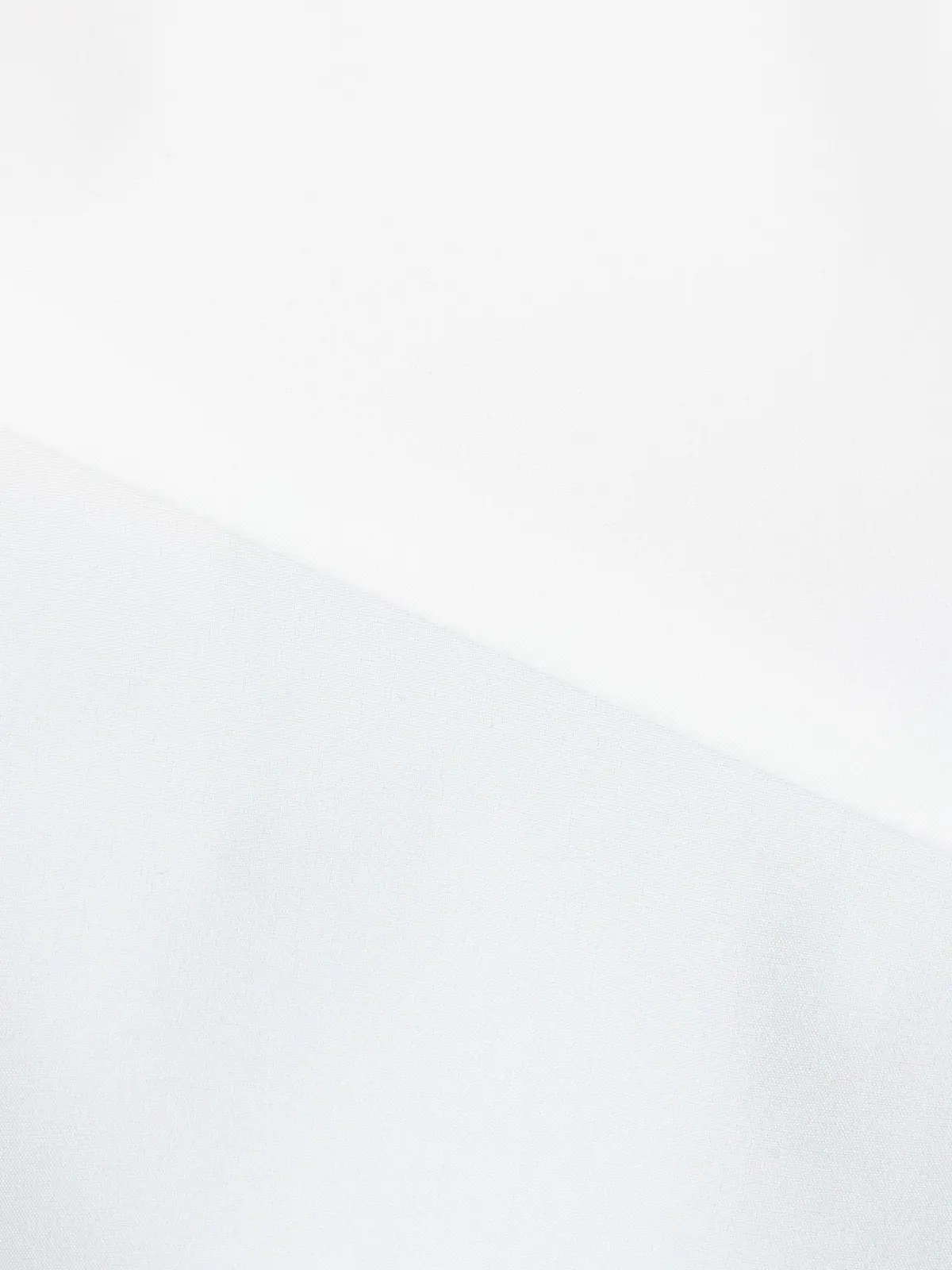 みんなのブラウス／Vネックブラウス／7分袖／ウォッシャブル／ストレッチ／無地 ホワイト M