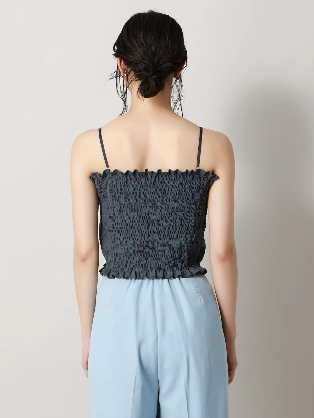 【2／23　23:59までWEB先行販売中】CIS.／オフショルダートップス&インナーキャミソール ネイビー 36(7号）