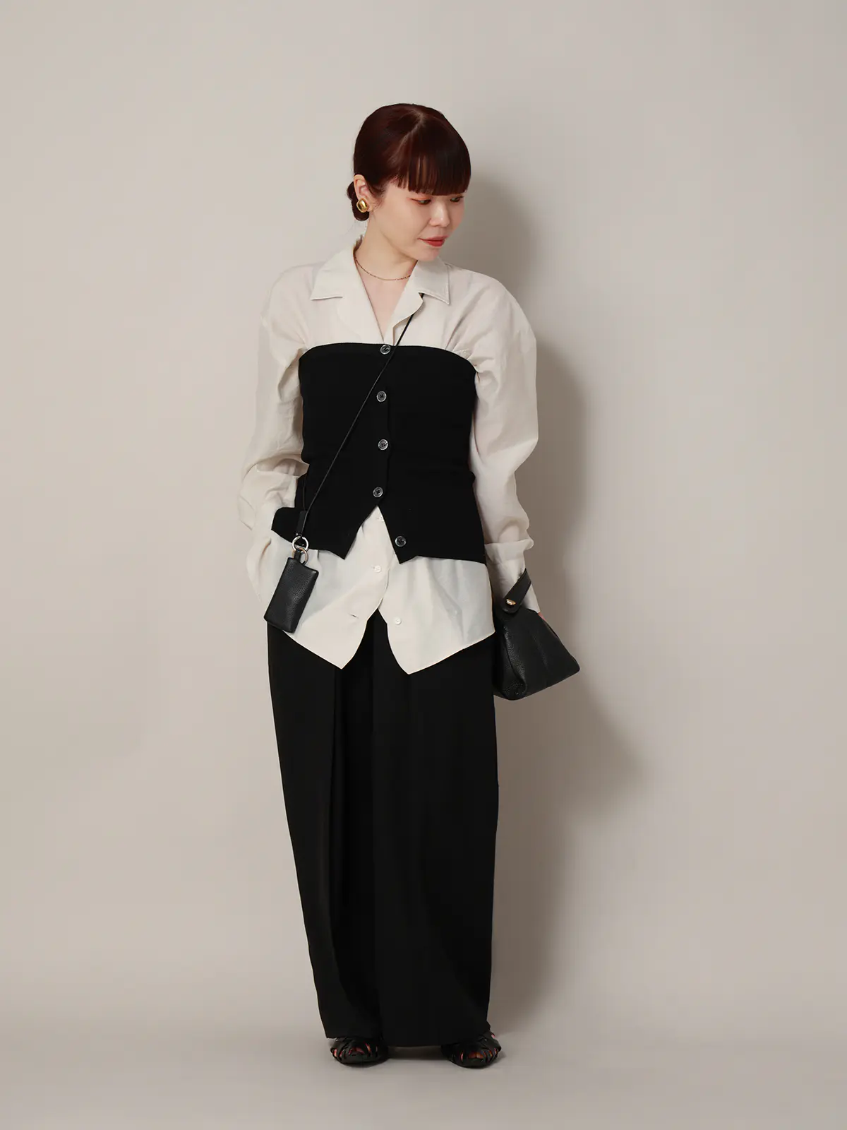 【2／23　23:59までWEB先行販売中】CIS．／シアータンブラーオーバーシャツ ベージュ 38(9号）