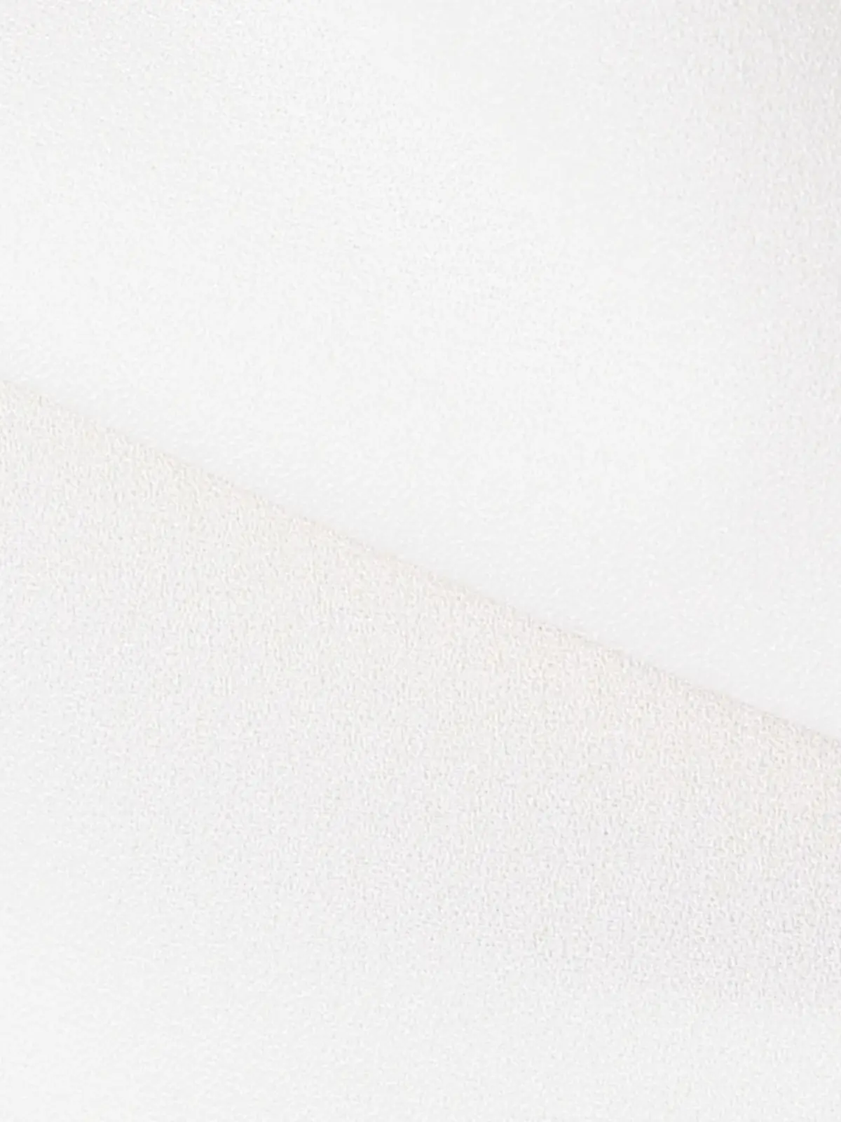 リボンブラウス/半袖/ウォッシャブル/接触冷感/ジョーゼット/無地/BIYORI UP オフホワイト F