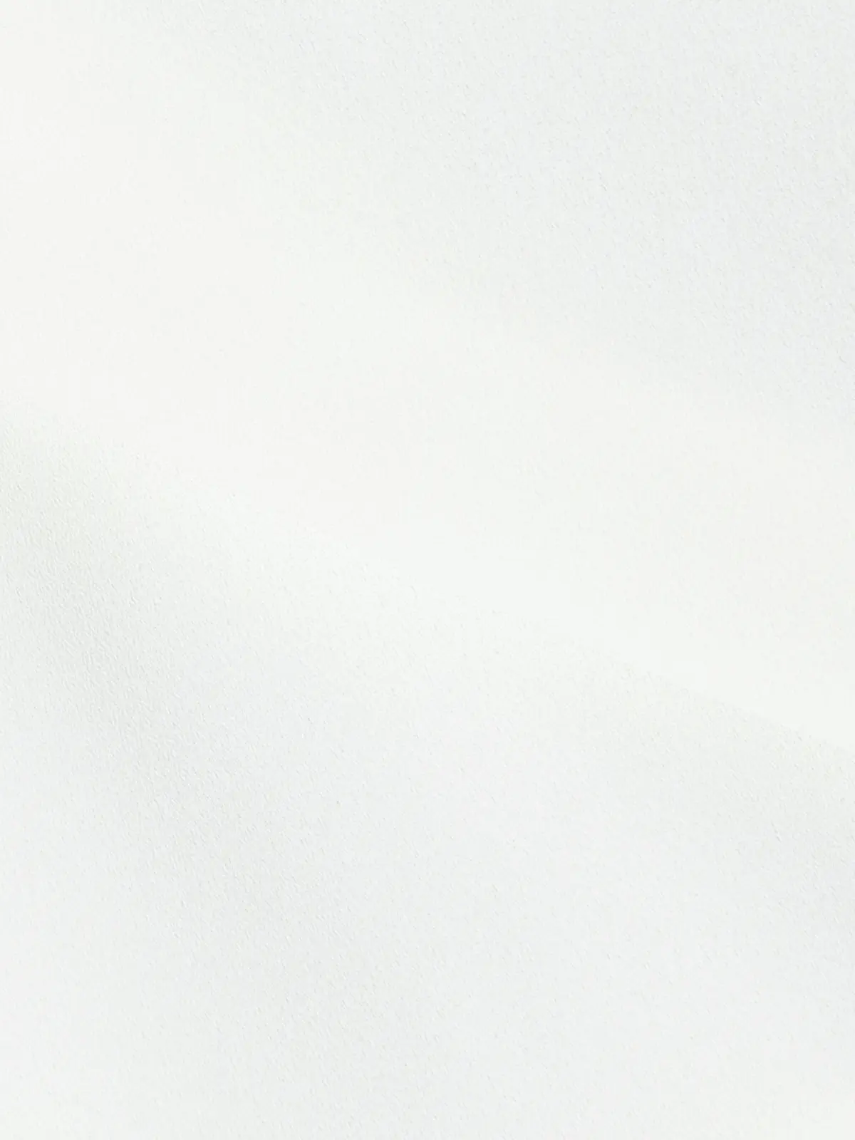 ゆるVネックブラウス/半袖/ウォッシャブル/ジョーゼット/無地 オフホワイト 38(9号)