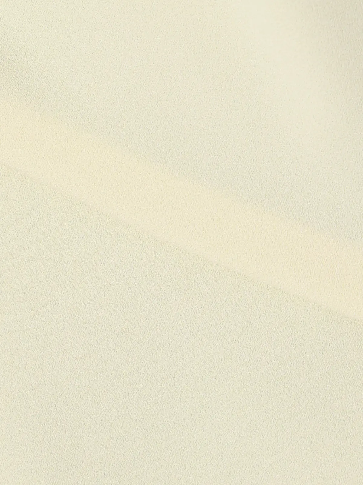 ボウタイブラウス／半袖／ウォッシャブル／接触冷感／UVカット／ジョーゼット／メタルパーツ イエロー 38(9号）