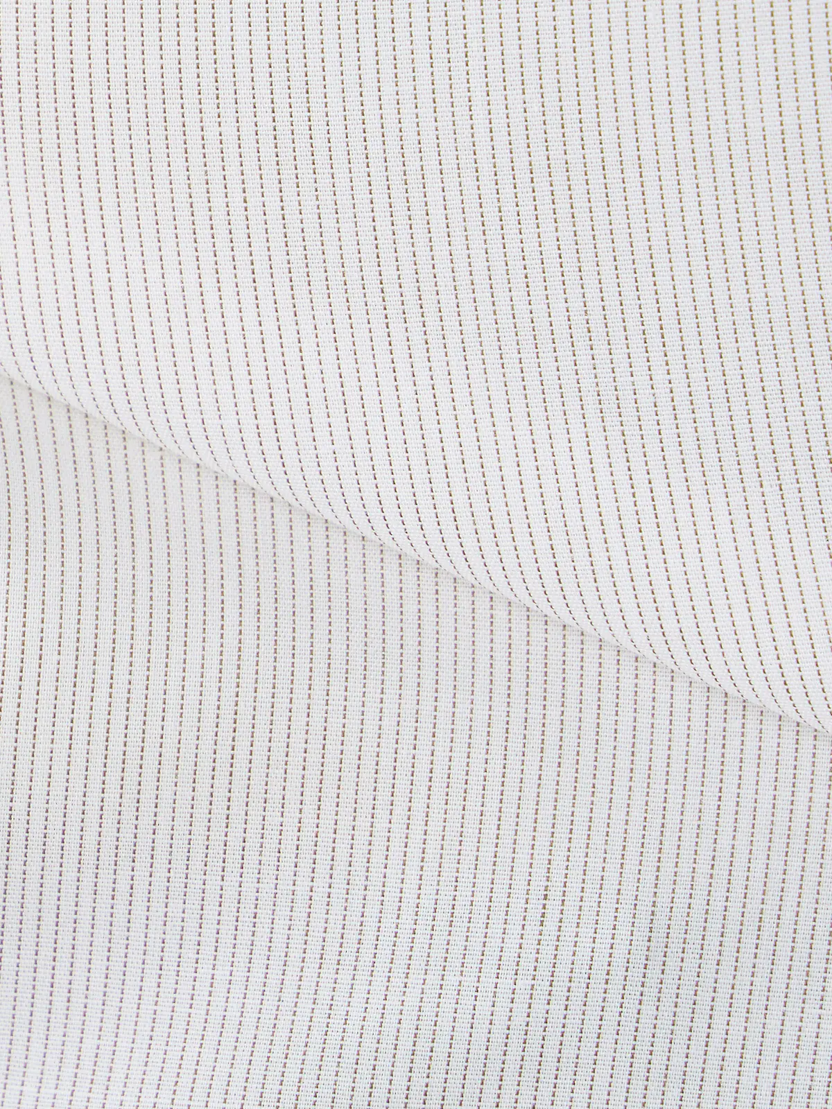 レギュラーカラーシャツ/長袖/形態安定/ノンアイロン/ストレッチ/ストライプ/Blouse ブラウン 36(7号)