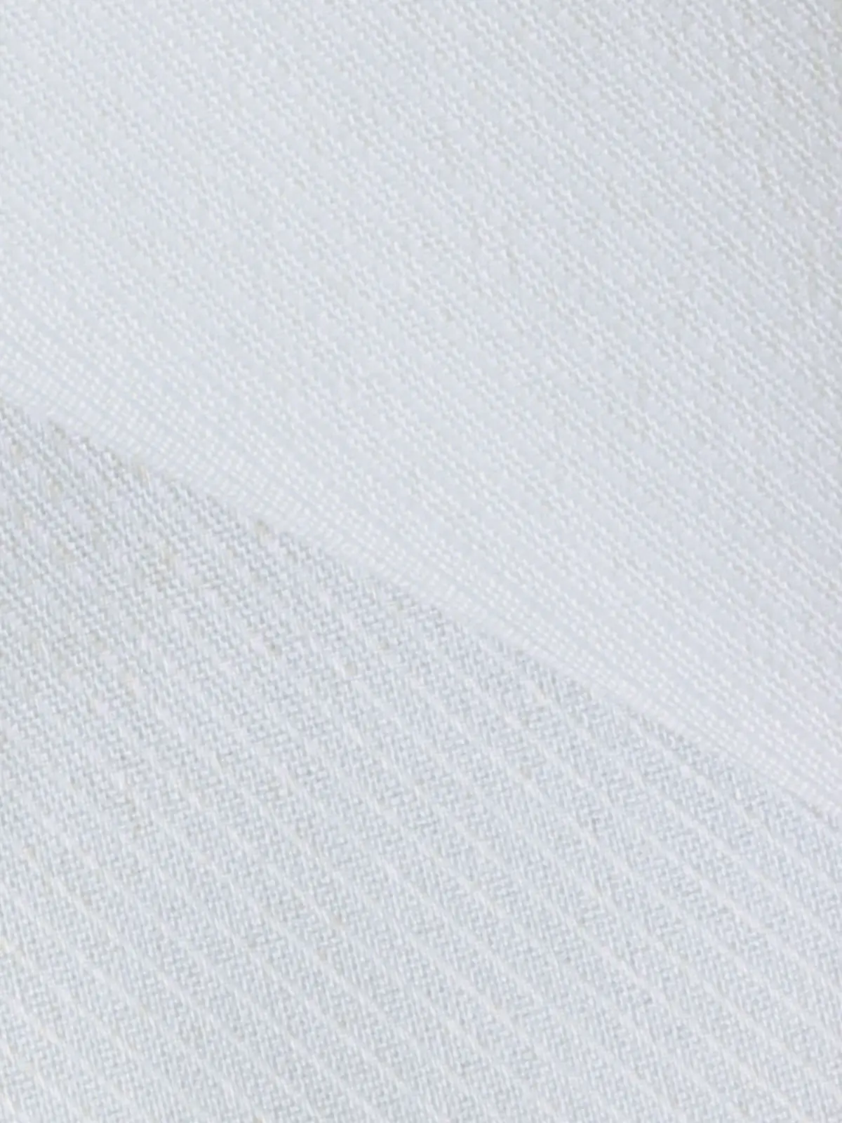 ボウタイ付きレギュラーカラーシャツ／長袖／Easy Care Stretch Blouse／ 織柄 ライトグレー 36(7号）