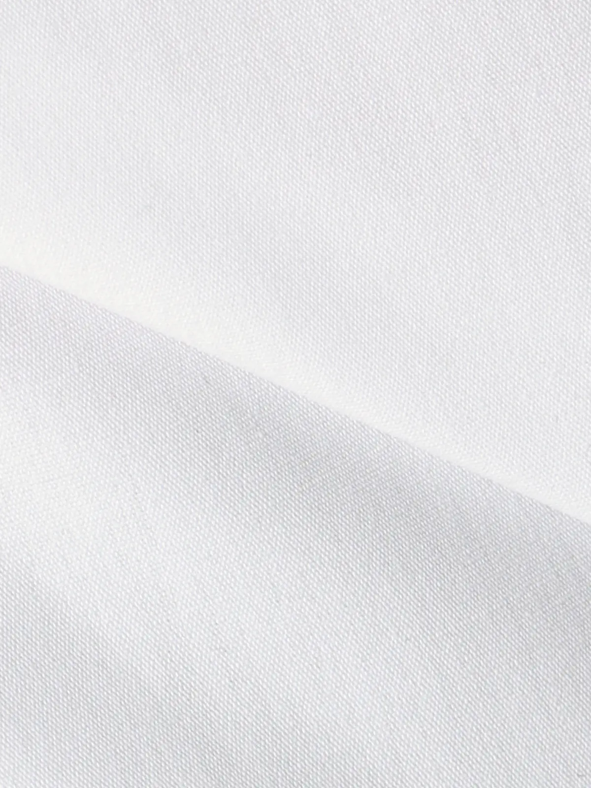 レギュラーカラーシャツ／長袖／Easy Care Blouse／形態安定／UVカット／無地 ホワイト 34(5号）